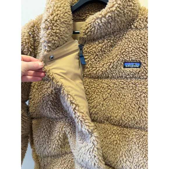 Patagonia Recycled High Pile Fleece Down Women's Jacket Size Large - Picture 4 of 11